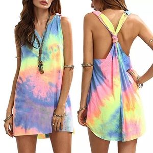 Tie dye dress